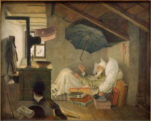 可怜的诗人 作者 Carl Spitzweg
