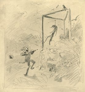 Galgenmusik，十九世纪中叶，c1924。 作者 卡尔·斯皮茨维格