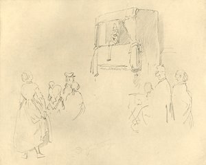 卡巴斯尔剧院I，19世纪中叶，c1924。 作者 卡尔·斯皮茨维格