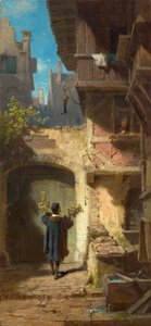 《祝福者》，约1860年。 作者 卡尔·斯皮茨维格