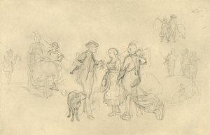 Verabredetes Rendezvous，十九世纪中叶，c1924。 作者 卡尔·斯皮茨维格