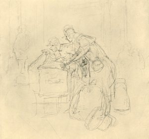 Zollvisitation II，十九世纪中叶，c1924。 作者 卡尔·斯皮茨维格