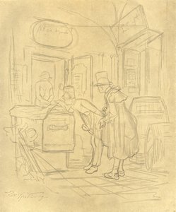 Zollvisitation I，十九世纪中叶，c1924。 作者 卡尔·斯皮茨维格