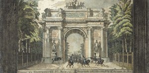 凯瑟琳霍夫（Catherinehof）节，1824-1825年。 作者 卡尔·冯·汉佩尔恩