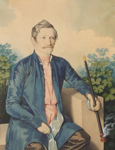 AA Chizhov的肖像，c。 1846年。