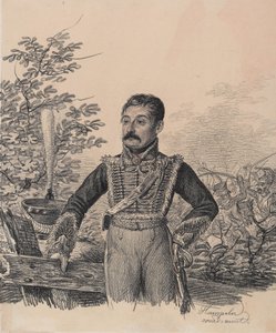 阿基姆·瓦西里耶维奇·杜瓦诺夫（1820年代初期）的肖像。
