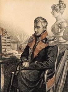 米哈伊尔·沃龙佐夫伯爵的肖像1782-1856年，1820年代
