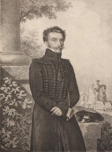 保罗·赫里斯托福罗维奇·格拉布伯爵的肖像1789-1875年，1820年代。 作者 卡尔·冯·汉佩尔恩