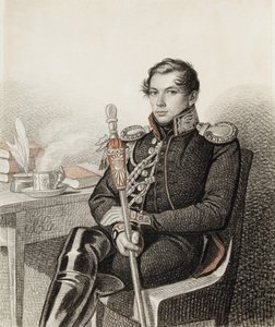 彼得·彼得罗维奇·科诺夫尼岑伯爵（肖像）肖像1803-1830，1822-1823。 作者 卡尔·冯·汉佩尔恩