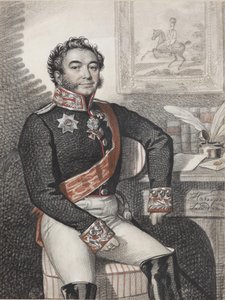 费奥多·彼得罗维奇·奥珀钦宁肖像（1779-1852年，1826年）。 作者 卡尔·冯·汉佩尔恩