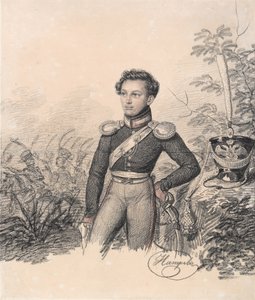 帕维尔·科特鲁比特斯基（Pavel Kotlubitsky）的画像，1810年代末。 作者 卡尔·冯·汉佩尔恩