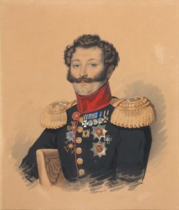 1832年后，斯蒂芬·亚历山德罗维奇·基尔科夫王子的画像1785-1854年。