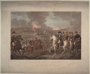 1812年8月26日，1825年的波罗底诺战役 作者 卡尔·韦尔内