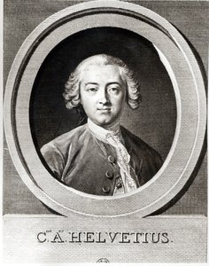 Claude Adrien Helvetius（1715-1771）法国哲学家的肖像 作者 卡尔·范·卢