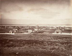 圣地亚哥，1876年，约1876年印刷。 作者 卡尔顿·埃蒙斯·沃特金斯