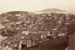 旧金山，1864年，约1876年印刷。 作者 卡尔顿·埃蒙斯·沃特金斯