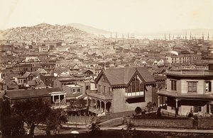 旧金山，从林肯山，1864年，约1876年印刷。