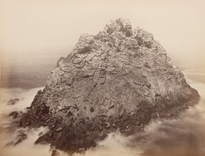 法拉隆群岛的糖块岛，1868-69年。 作者 卡尔顿·埃蒙斯·沃特金斯