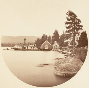 [加州优胜美地国家公园]，约1878年。