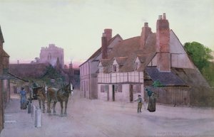 暮光之城，Cookham，1892年（纸上写着）