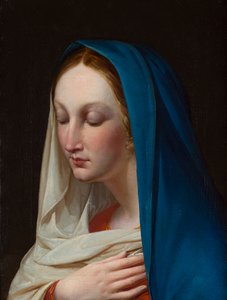 麦当娜（布面油画） 作者 Carlo (圈子) Dolci