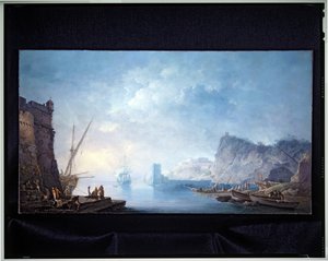 海岸景观 作者 卡洛·博纳里亚（Carlo Bonaria）或博纳维亚（Bonavia）