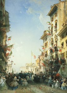 意大利战争：撒丁岛国王加入布雷西亚，1859年 作者 卡洛·博索利