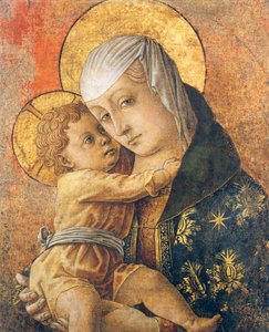 麦当娜和孩子 作者 卡洛·克里维利（Carlo Crivelli）