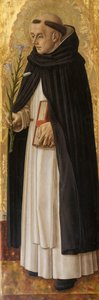圣多米尼克（1472）。 作者 卡洛·克里维利（Carlo Crivelli）