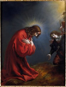 橄榄园中的基督 Carlo Dolci (1616-1686) 绘画 17 世纪 Genes，Musei di Strada Nuova（前 Palazzo Rosso）