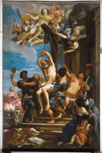 圣布莱斯殉难，约 1680 年（布面油画） 作者 卡洛·马拉塔（Carlo Maratta）