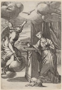 圣母领报 作者 卡洛·马拉塔（Carlo Maratta）
