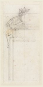 图纸，门箱设计，1725-50 年