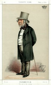 晚上的凉意，霍顿勋爵，英国诗人和政治家，1870年。 作者 卡罗佩莱格里尼