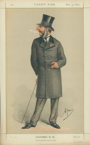 尊敬的JC Vivian，永远和蔼可亲，1870年11月5日，名利场漫画