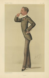 尊敬的西德尼赫伯特（彩色石版画） 作者 卡罗佩莱格里尼