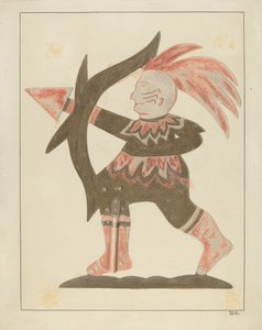 印度风向标，约1936年。 作者 卡罗尔·拉森