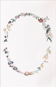 Jane Austen Garland，2008（wc＆paper on paper） 作者 卡罗琳·赫维·巴瑟斯特