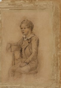 亨利约翰杰普，c.1849（纸上粉彩） 作者 卡罗琳·圣约翰·米尔德迈