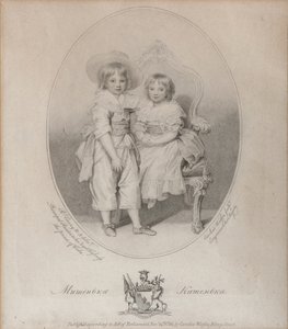 米哈伊尔·塞米诺诺维奇·沃龙佐夫伯爵（1782-1856）和叶卡捷琳娜·塞缅诺夫娜·沃隆伯爵夫人的肖像