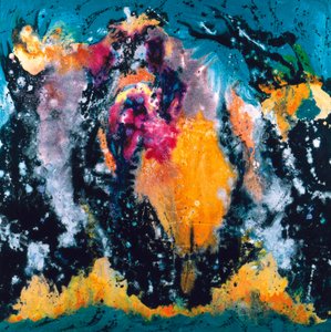 山间即兴曲，2006 年（混合媒介画布）