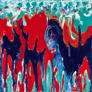 变异兽，2011 年（丙烯酸画布）