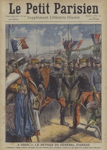 将军将军返回阿尔及利亚奥兰