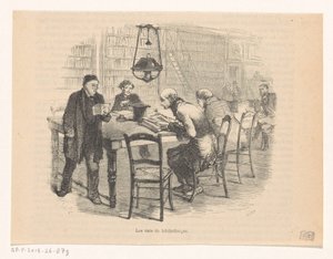 图书馆阅览室
Les rats de bibliothèque（物名） 作者 卡特