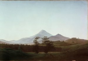 波西米亚风情，大小米外观 作者 卡斯珀·大卫·弗里德里希（Caspar David Friedrich）