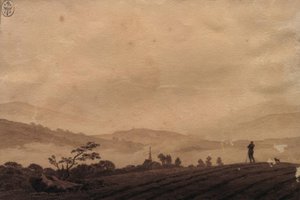 Nebelmorgen 作者 卡斯珀·大卫·弗里德里希（Caspar David Friedrich）