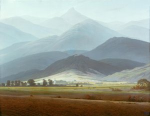 巨山 作者 卡斯珀·大卫·弗里德里希（Caspar David Friedrich）