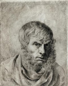自画像 作者 卡斯珀·大卫·弗里德里希（Caspar David Friedrich）