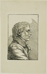 自画像 作者 卡斯珀·大卫·弗里德里希（Caspar David Friedrich）