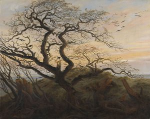 乌鸦树 作者 卡斯珀·大卫·弗里德里希（Caspar David Friedrich）